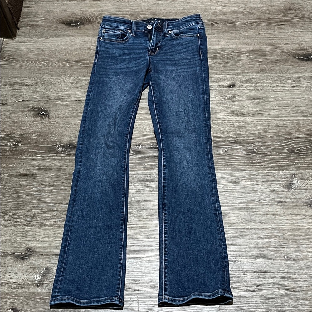 Classic Indigo Women's Wide Leg Jeans